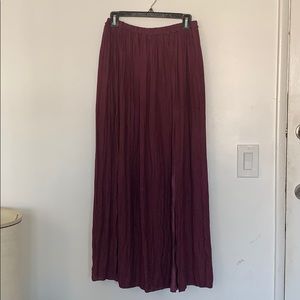 Forever 21 Plum Maxi Skirt